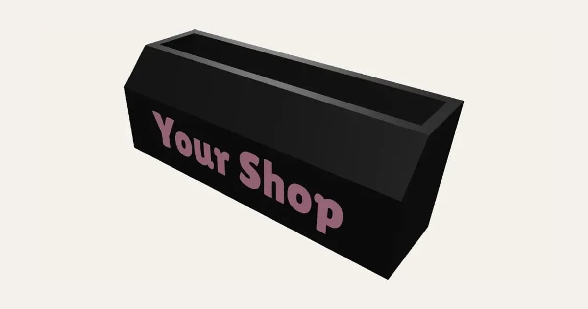 Business Card Holder: a customisable 3D print, shown at its starting settings