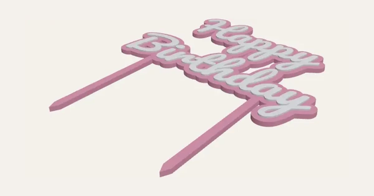 Cake Topper