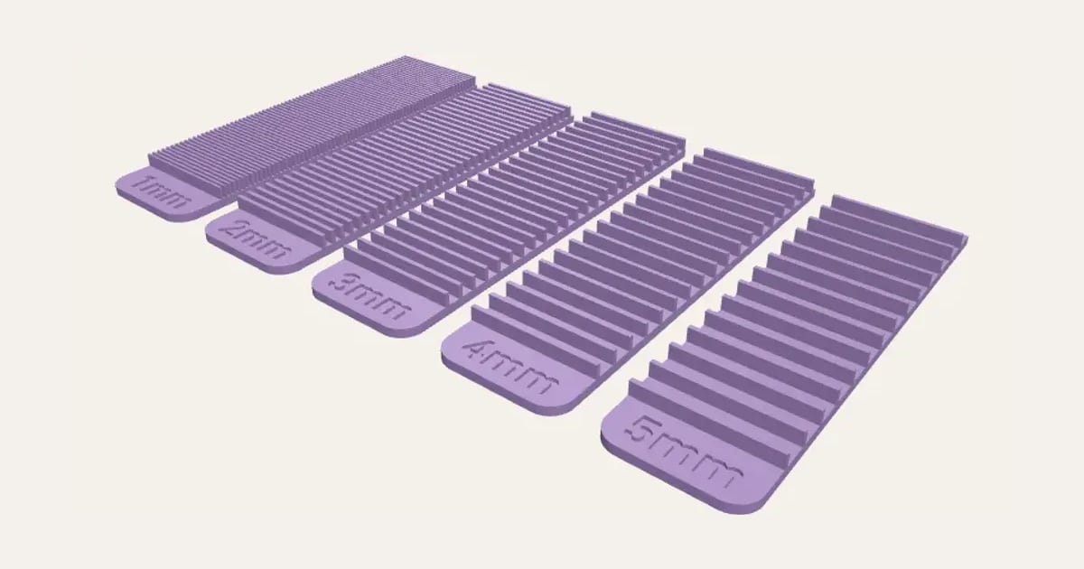 Cane Slicing Guide: a customisable 3D print, shown at its starting settings