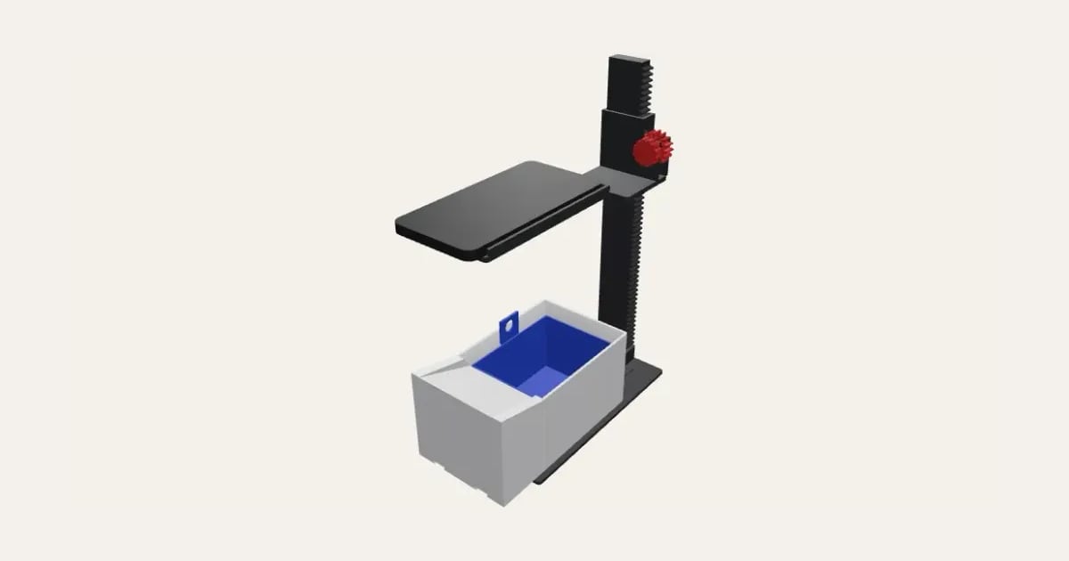 Scrying Stand – Card Scanning Tower for MTG, Pokémon & TCG: a customisable 3D print, shown at its starting settings