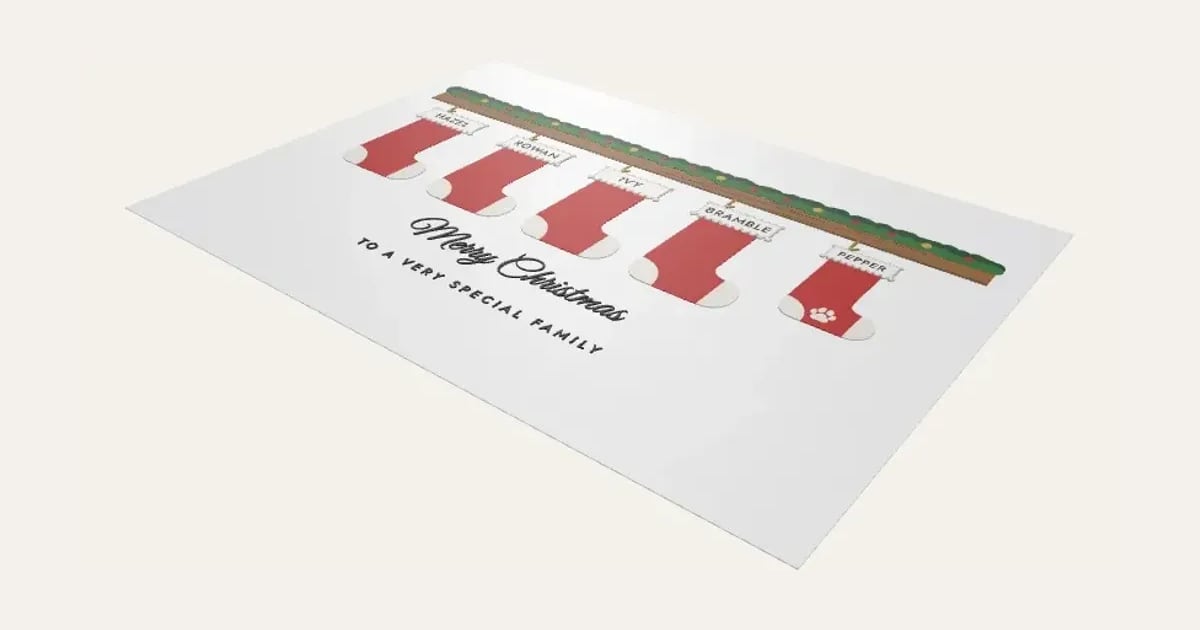 Christmas Stockings Print