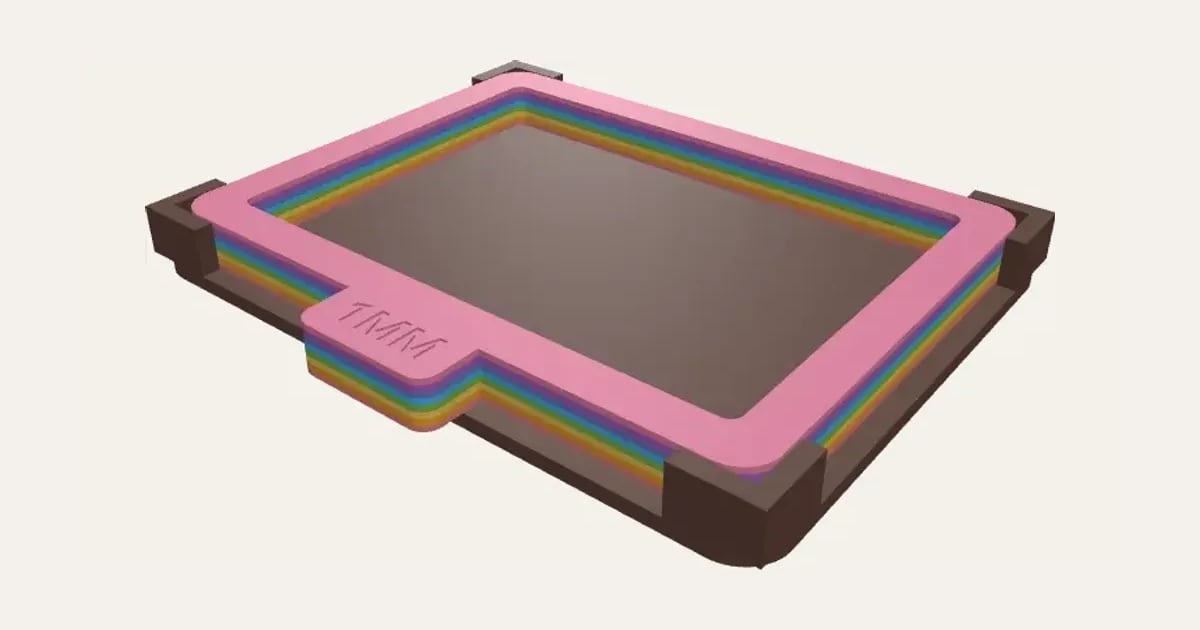 Clay Depth Guide Tray and Stand
