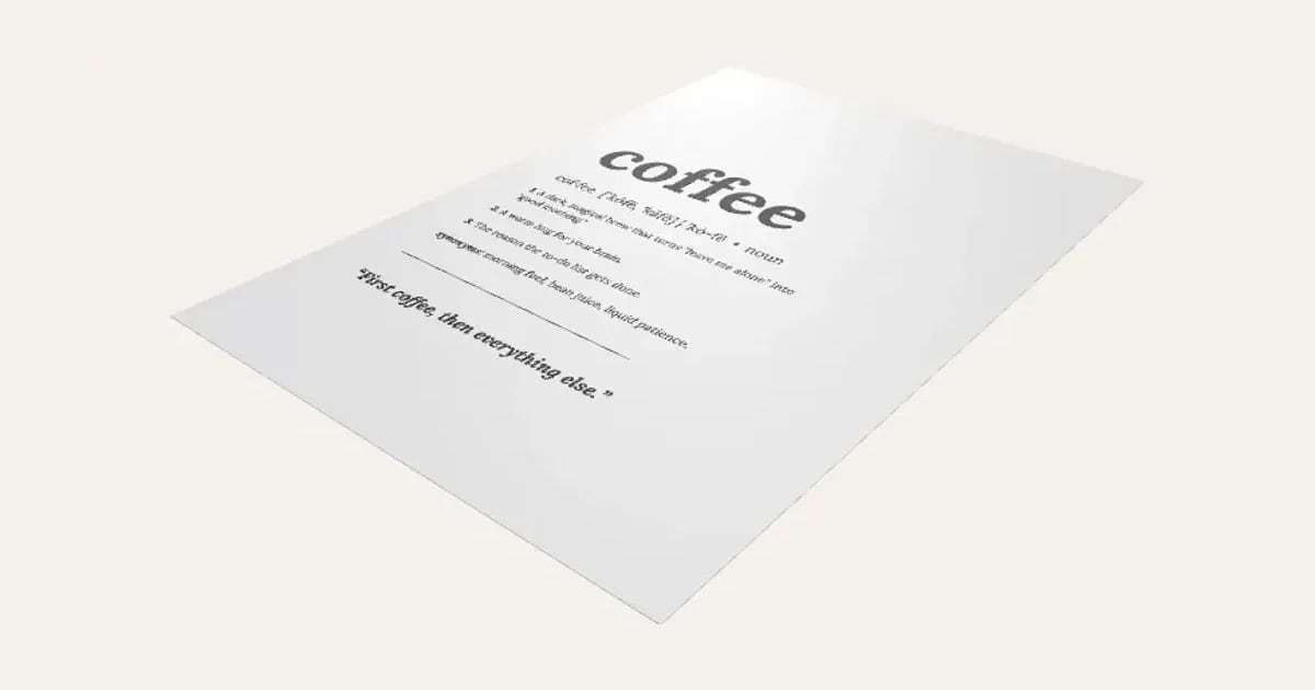 Definition Print