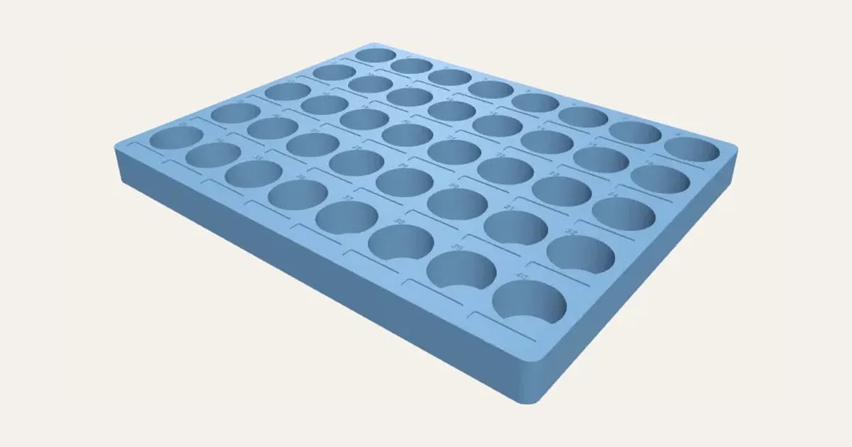 Diamond Painting Drill Organiser