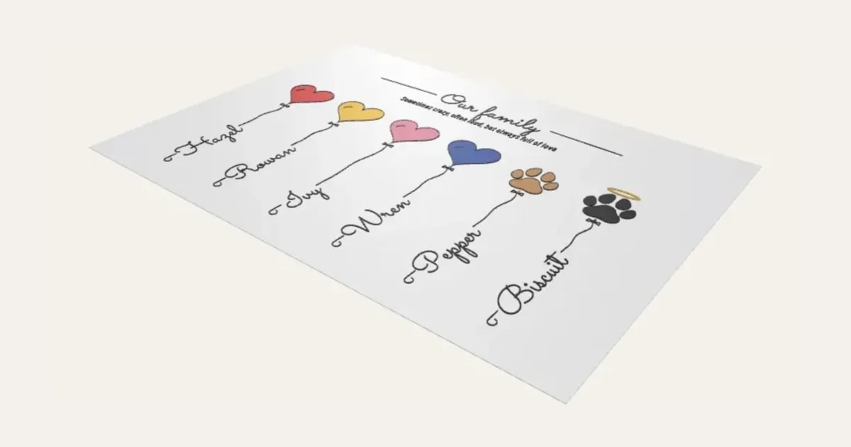 Family Print