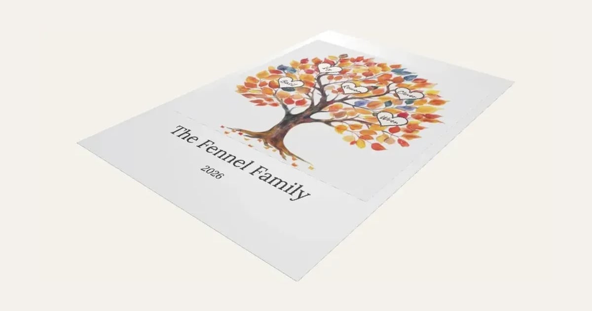 Family Tree Print