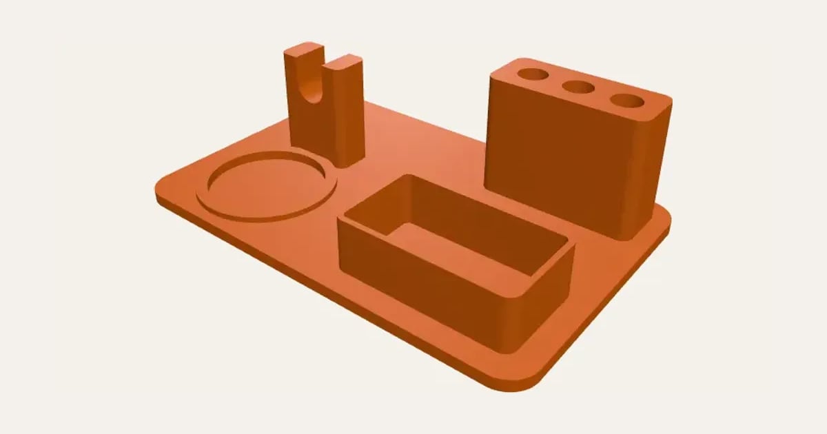 Glue Gun and Craft Knife Stand