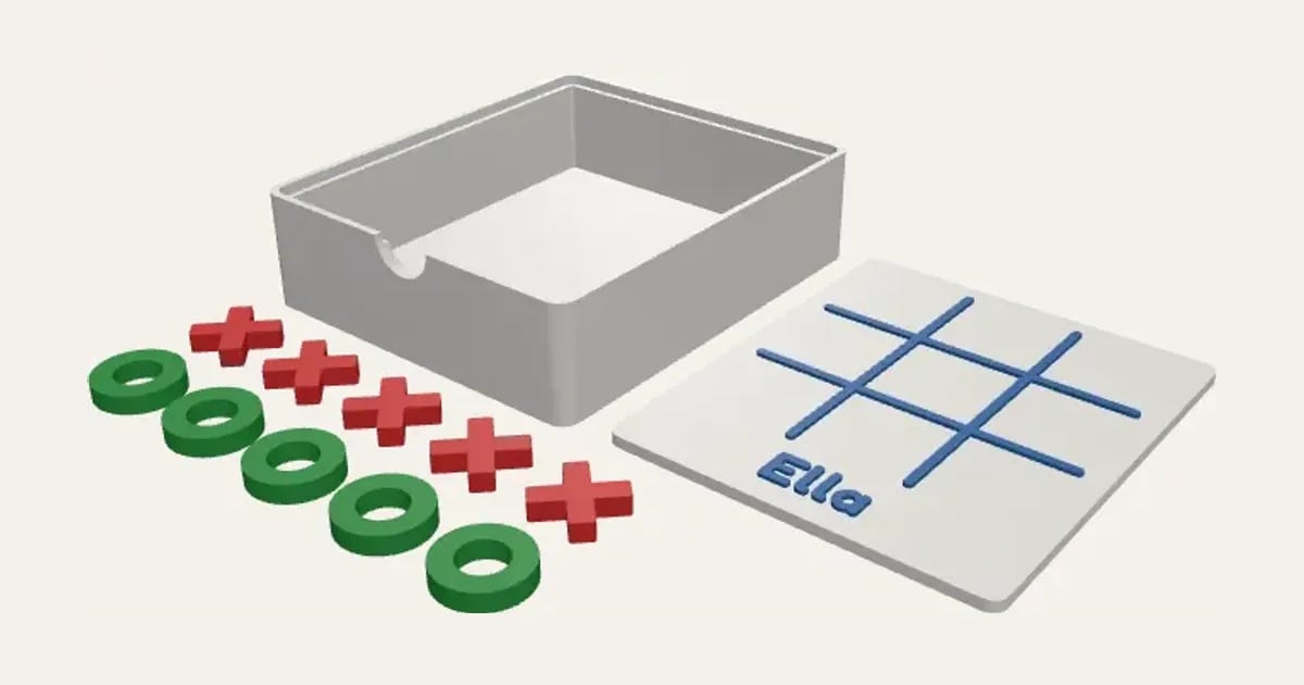 Noughts and Crosses Travel Set