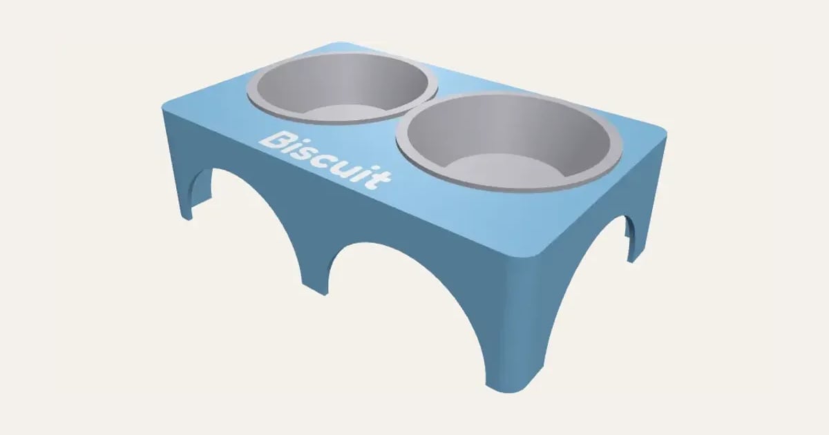 Pet Bowl Stand