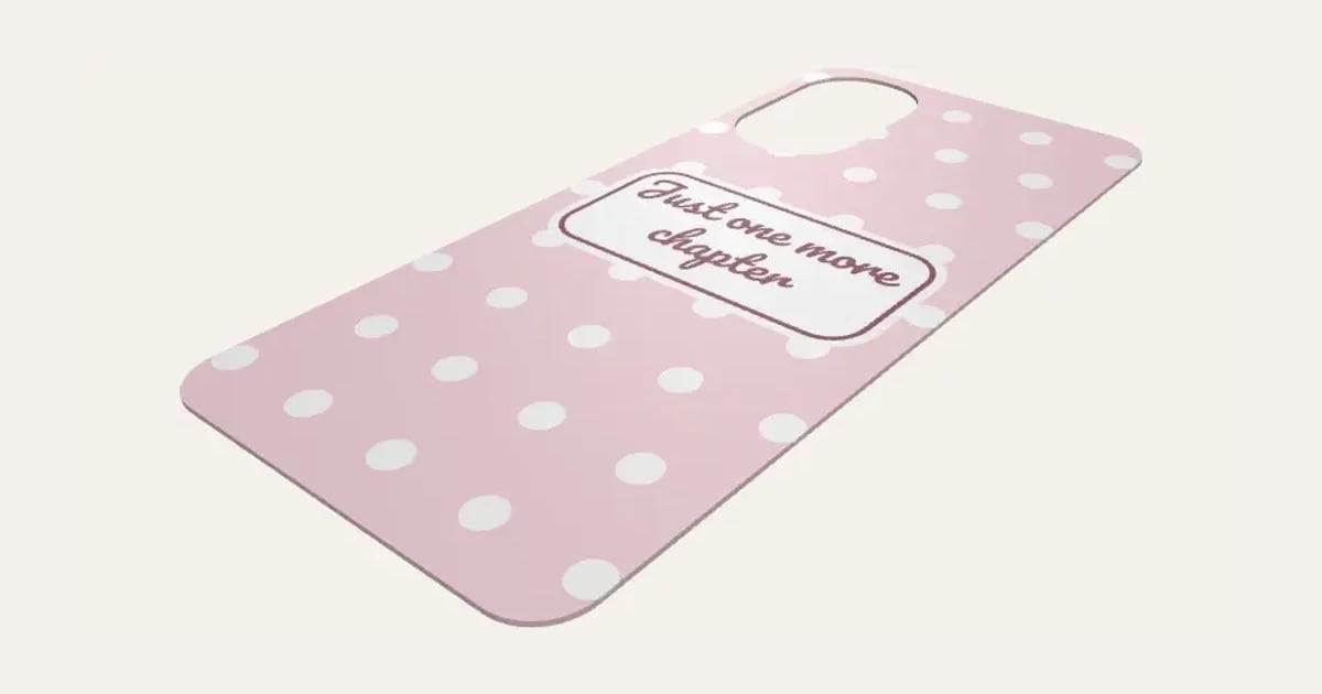 Phone Case Insert: a customisable 3D print, shown at its starting settings