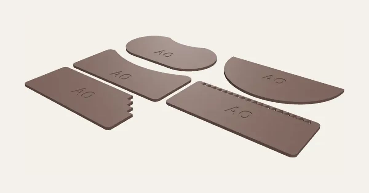 Pottery Rib Set