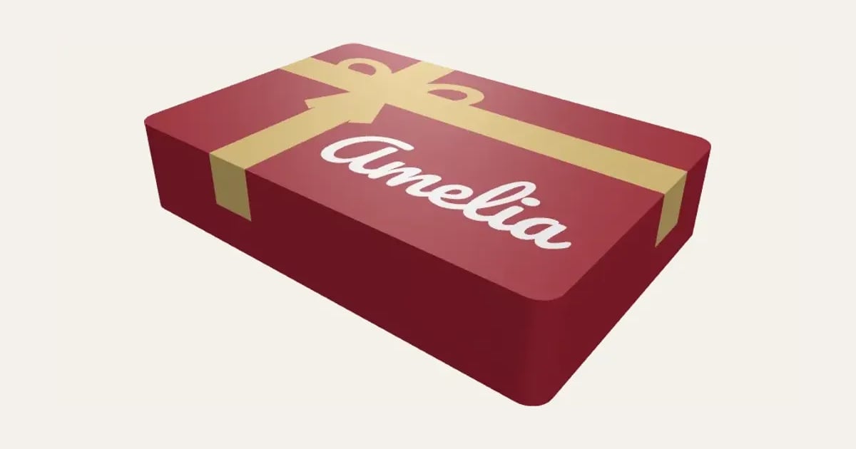 Gift Card Present Box: a customisable 3D print, shown at its starting settings