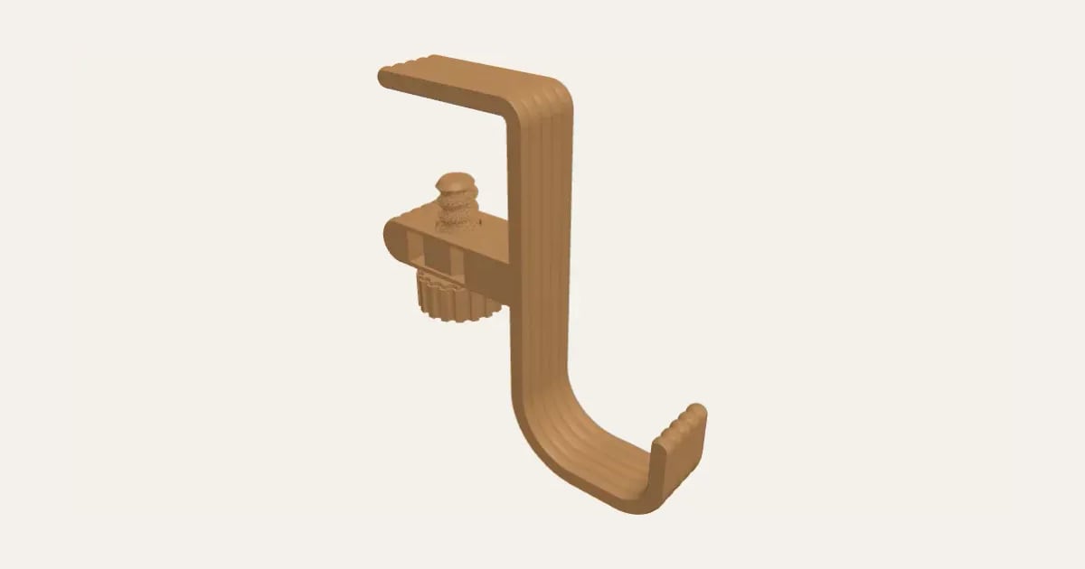 Ridge Desk Hook