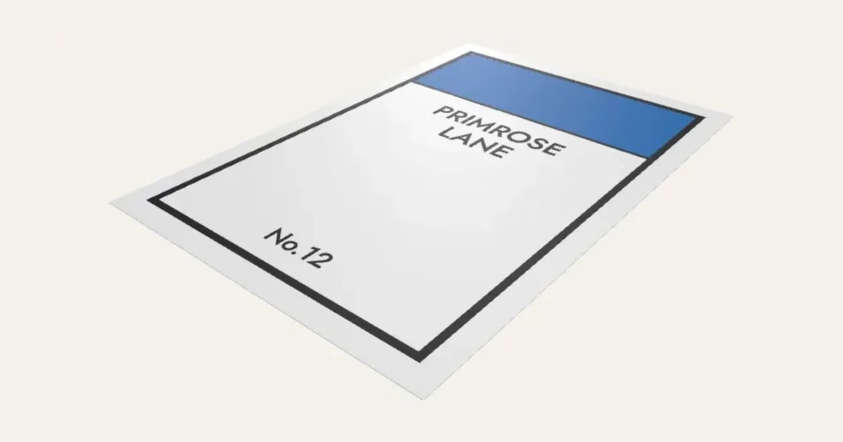Street Card Print